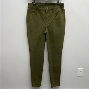 Talbots Olive Green High-Rise Jegging Ankle Jeans